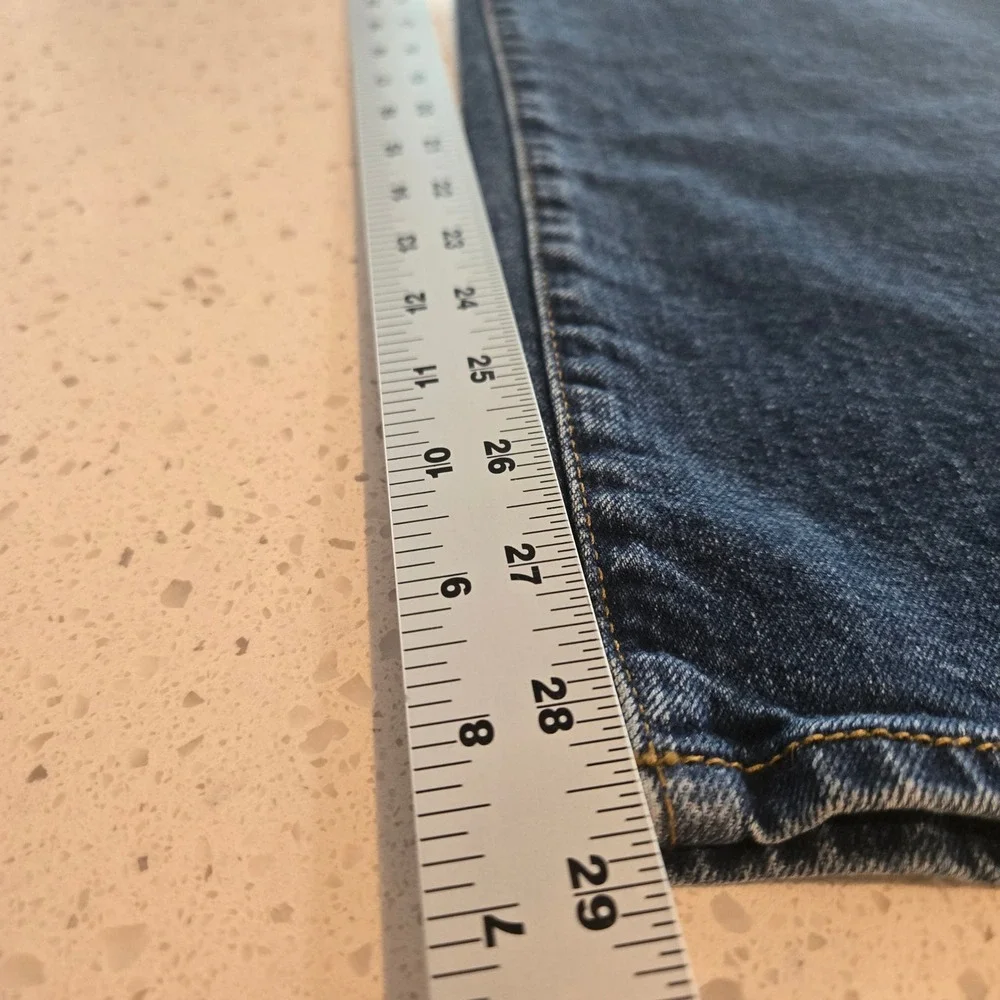 Cremieux Jeans Mens 46x30 Premium Denim Straight Leg Mens Dark Wash Blue Stretch